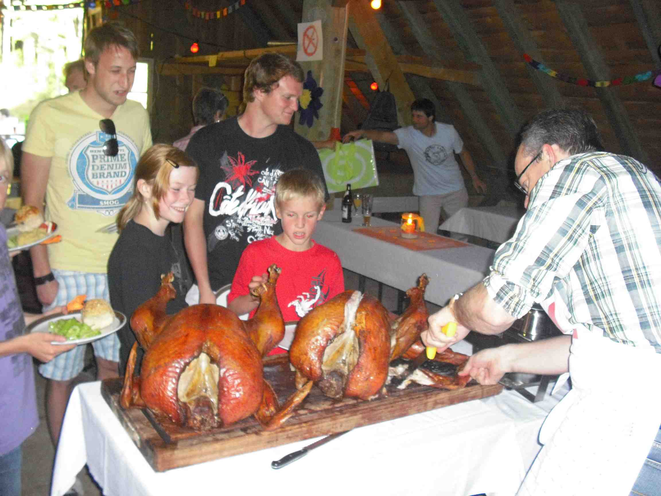 Spanferkel Essen